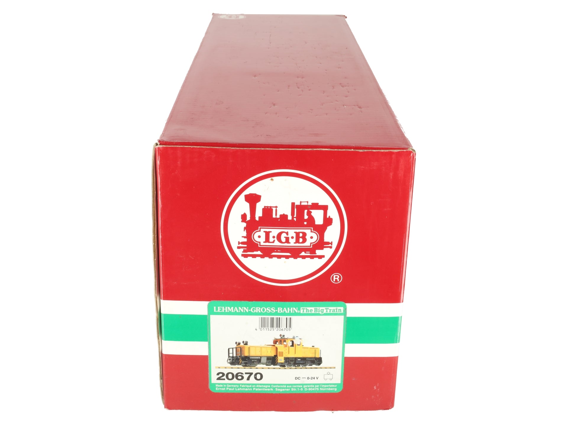 LGB 20670 G Scale Track Cleaning Diesel Locomotive #2067 EX/Box