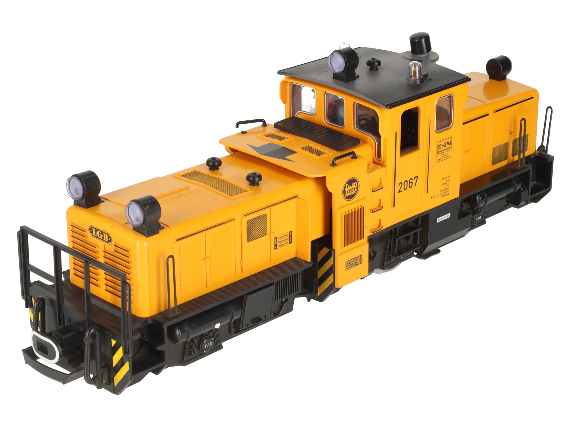 LGB 20670 G Scale Track Cleaning Diesel Locomotive #2067 EX/Box