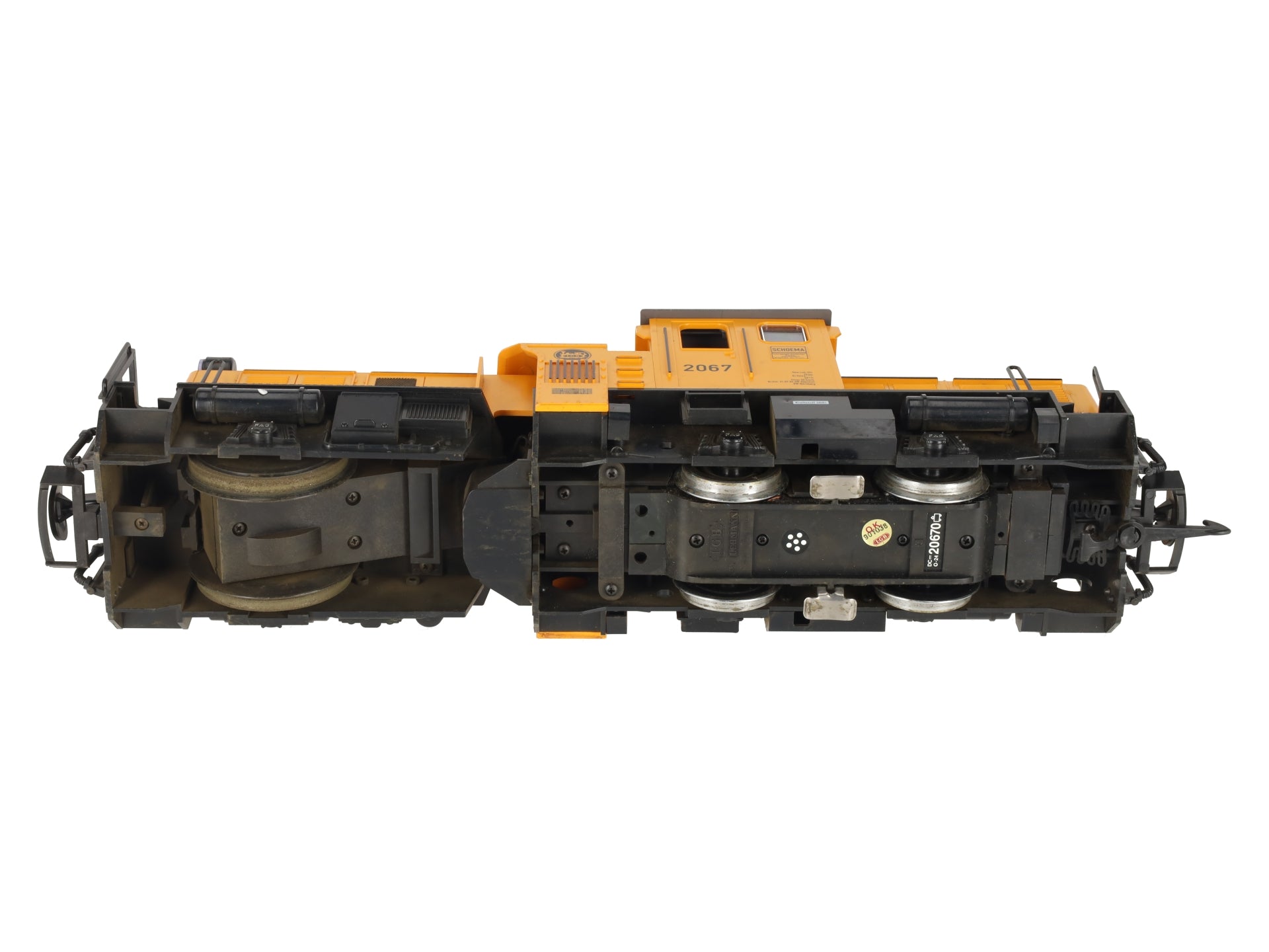 LGB 20670 G Scale Track Cleaning Diesel Locomotive #2067 EX/Box
