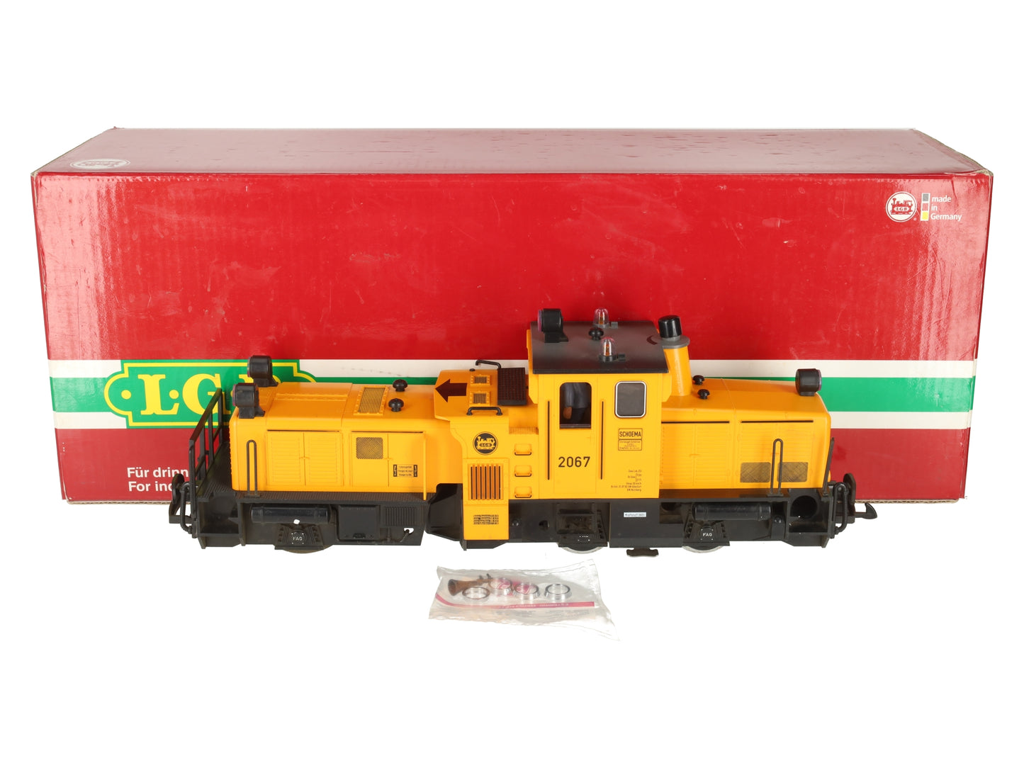 LGB 20670 G Scale Track Cleaning Diesel Locomotive #2067 EX/Box