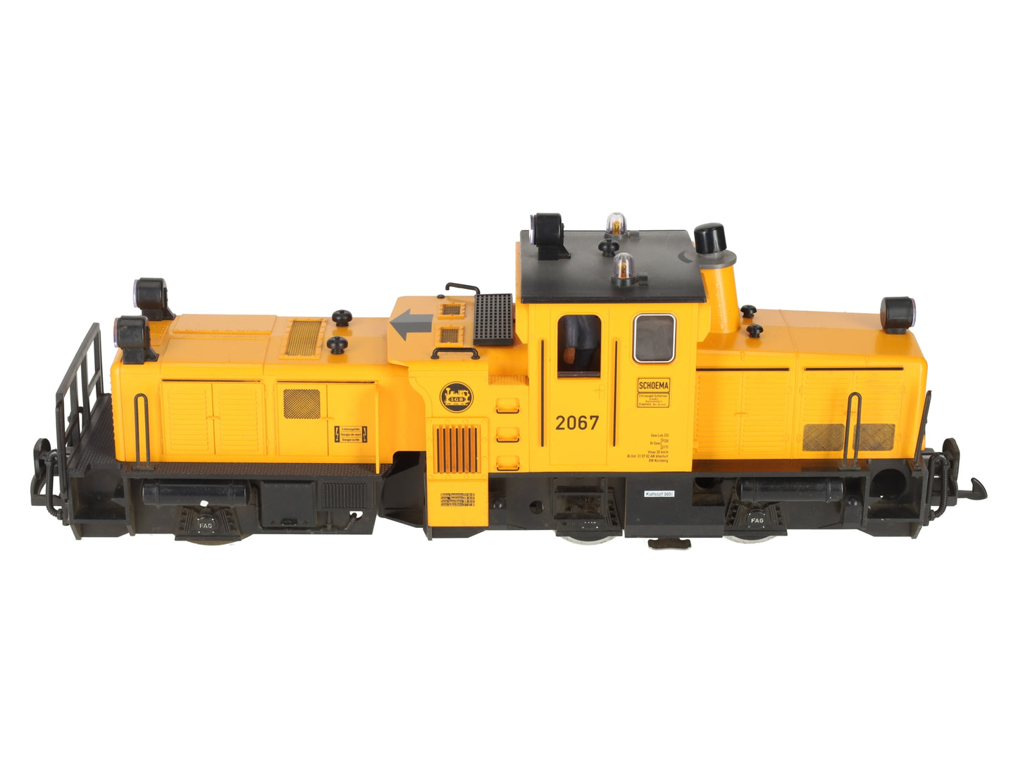 LGB 20670 G Scale Track Cleaning Diesel Locomotive #2067 EX/Box