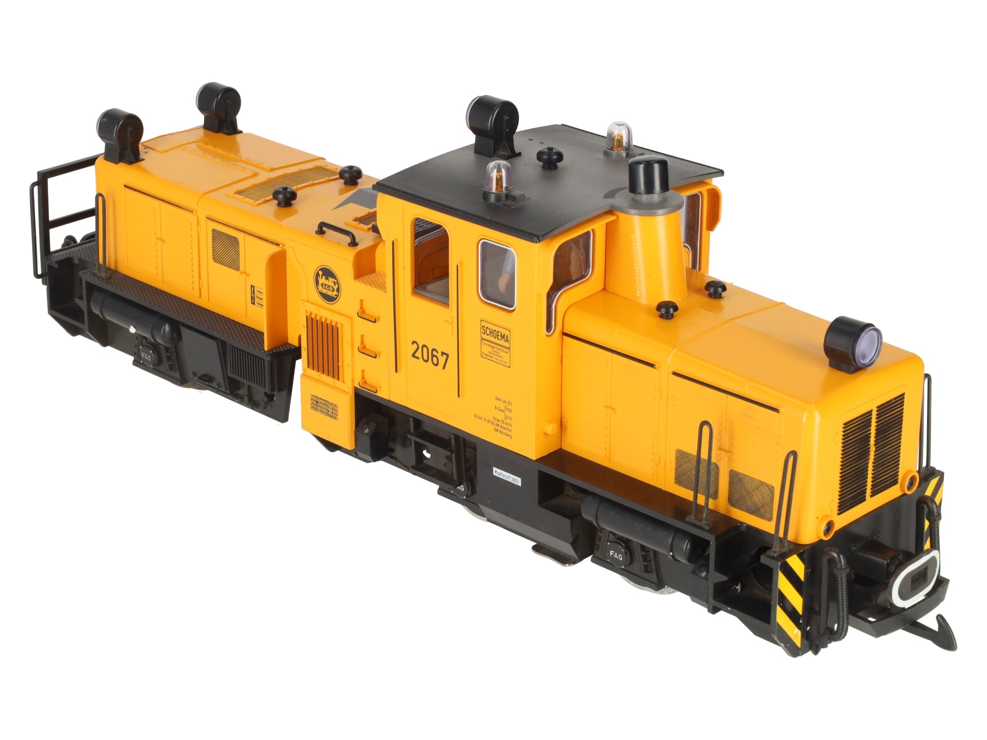 LGB 20670 G Scale Track Cleaning Diesel Locomotive #2067 EX/Box