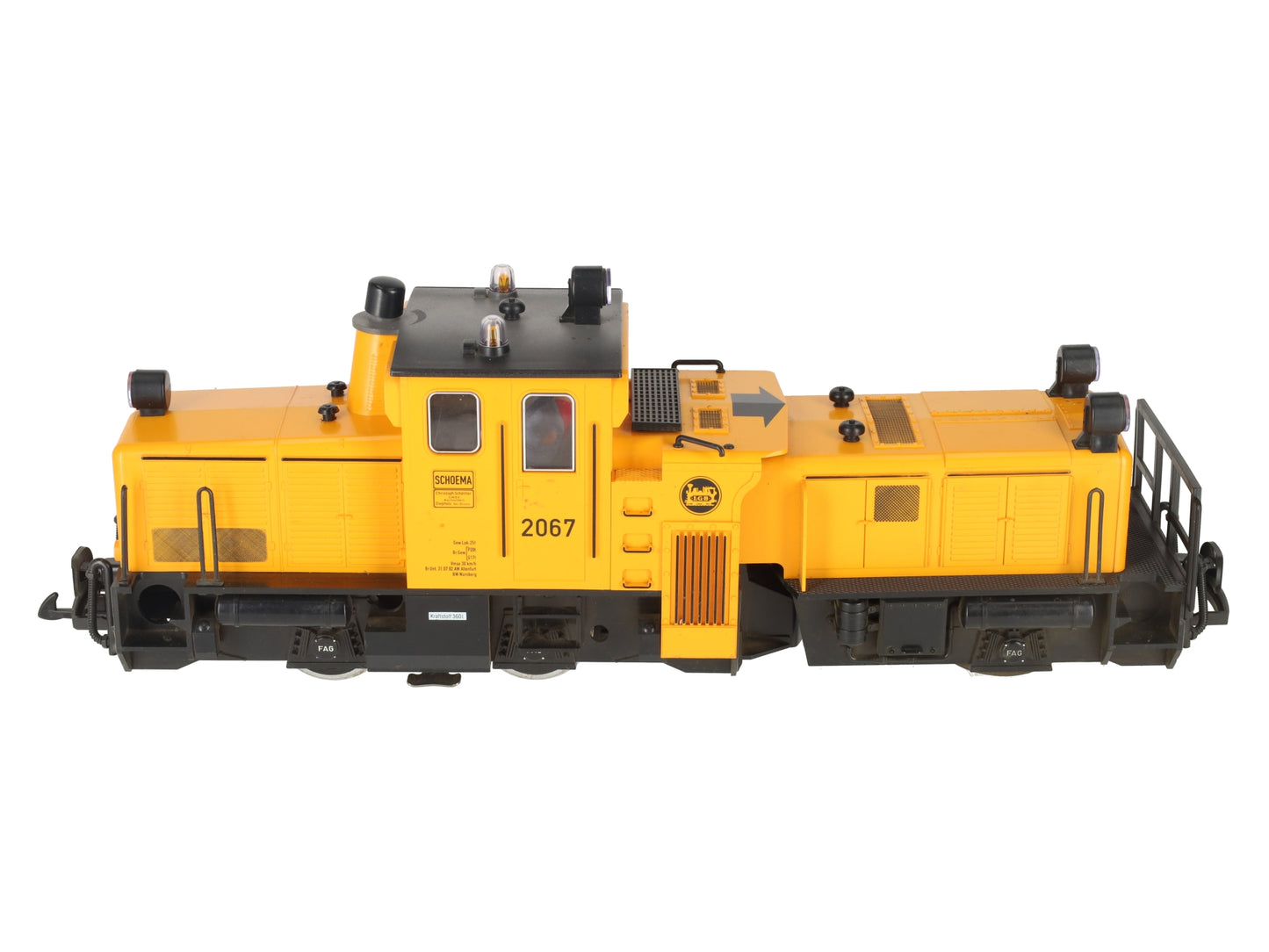 LGB 20670 G Scale Track Cleaning Diesel Locomotive #2067 EX/Box