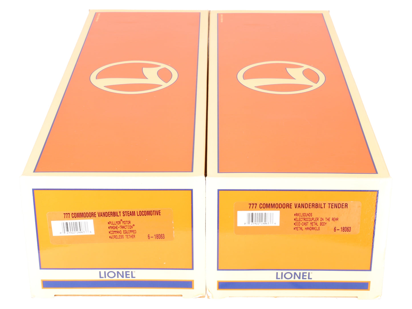 Lionel 6-18063 New York Central Commodore Vanderbilt 4-6-4 Steam & Tender LN/Box