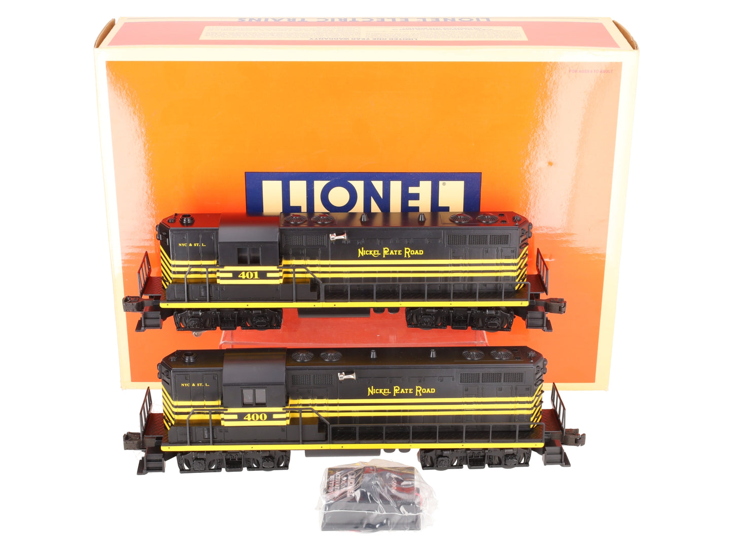 Lionel 6-18505 O Gauge Nickel Plate Road GP-7 Diesel Locomotive Set #400/401 LN/Box