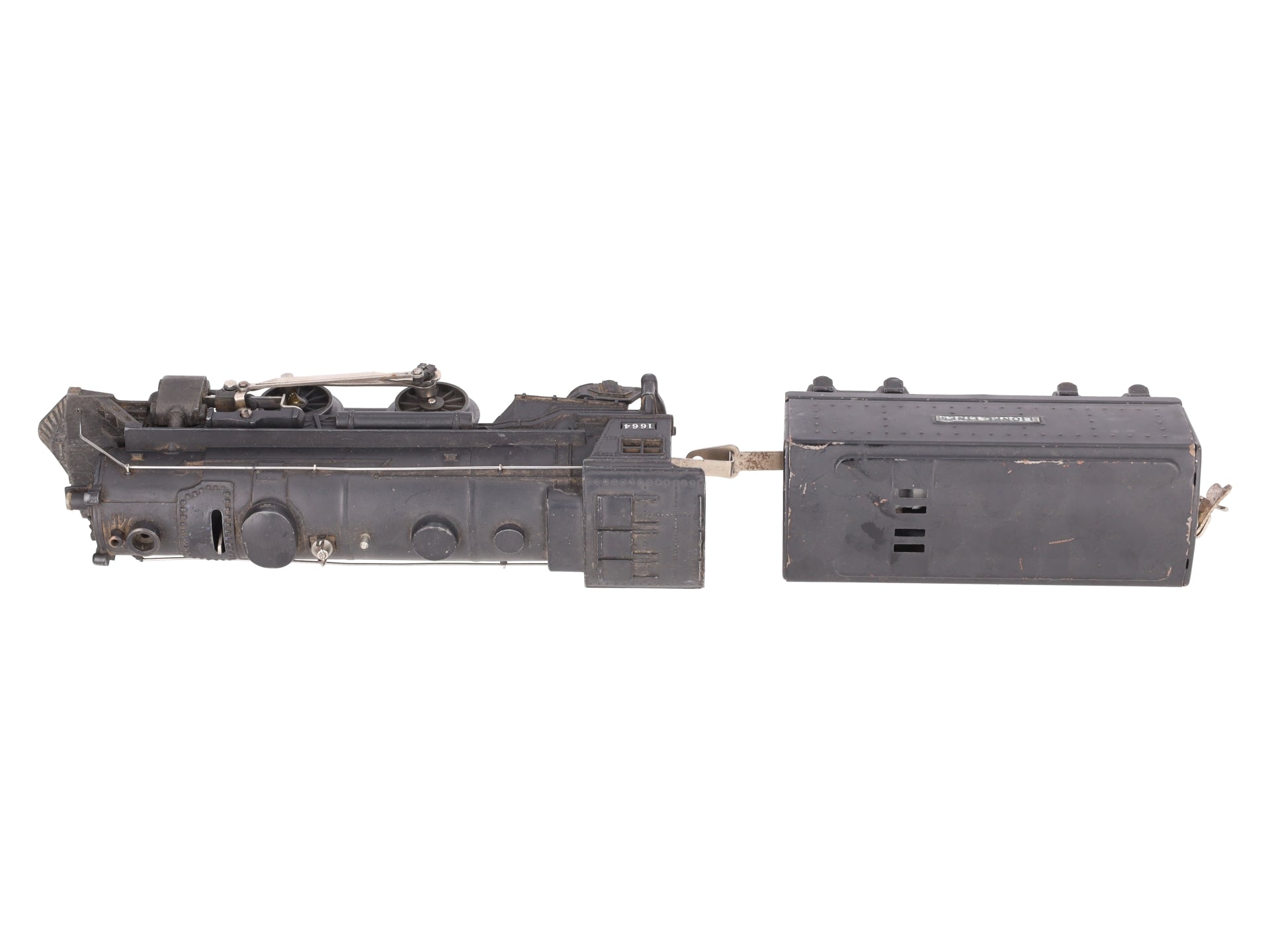 Lionel 1664 Vintage O Prewar Steam Locomotive #1664 With Tender #1689W VG