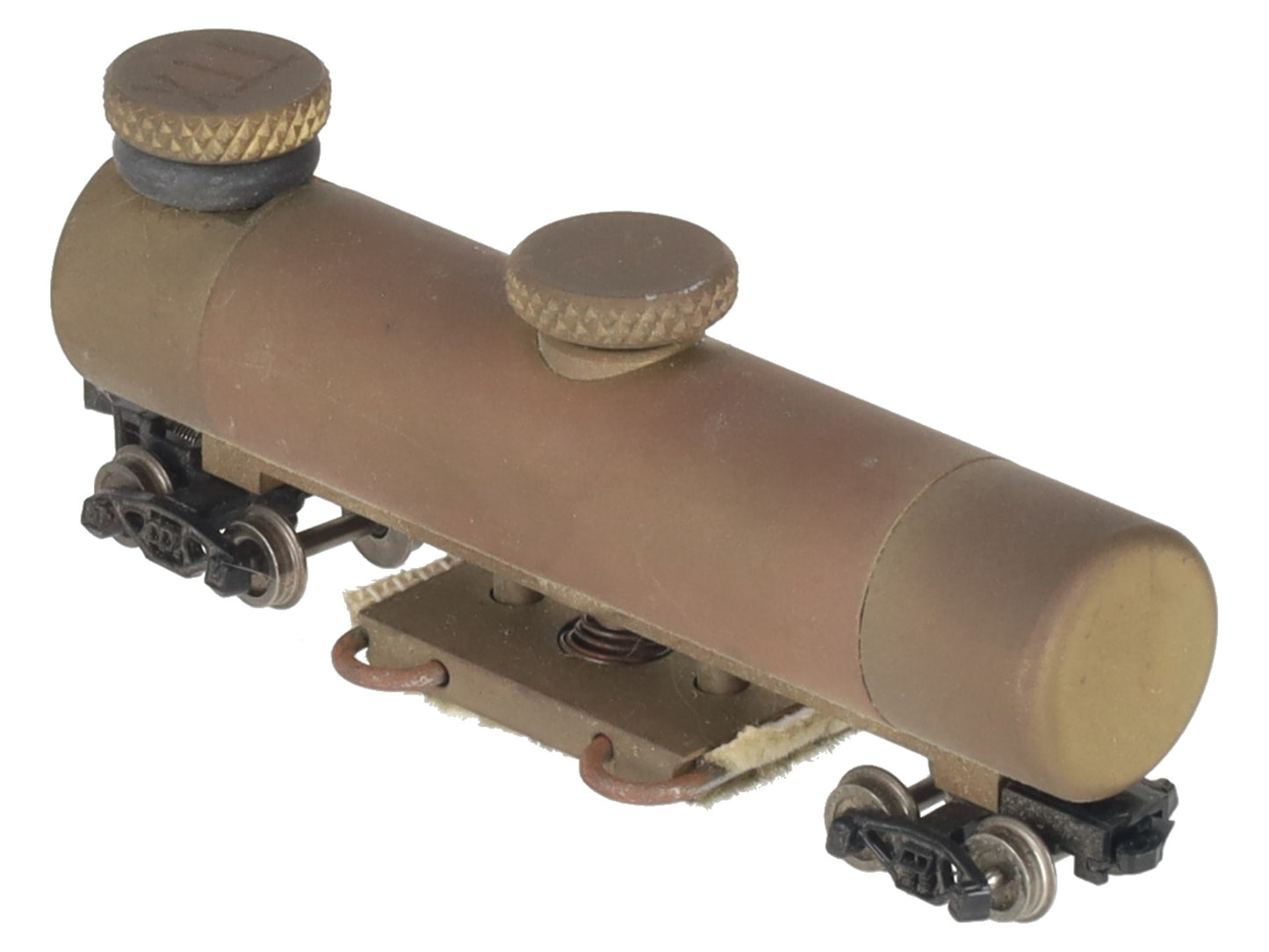 CMX Products N Scale Brass "The Clean Machine" Track Cleaning Car EX/Box