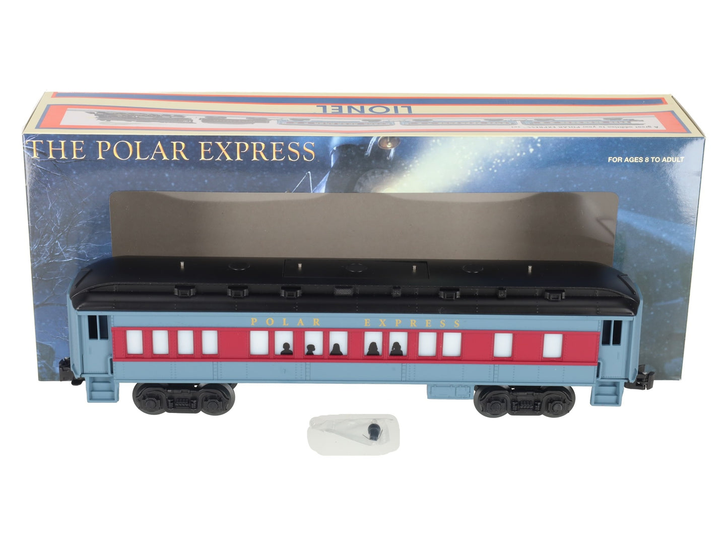 Lionel 6-35130 O Gauge The Polar Express Disappearing Hobo Car LN/Box
