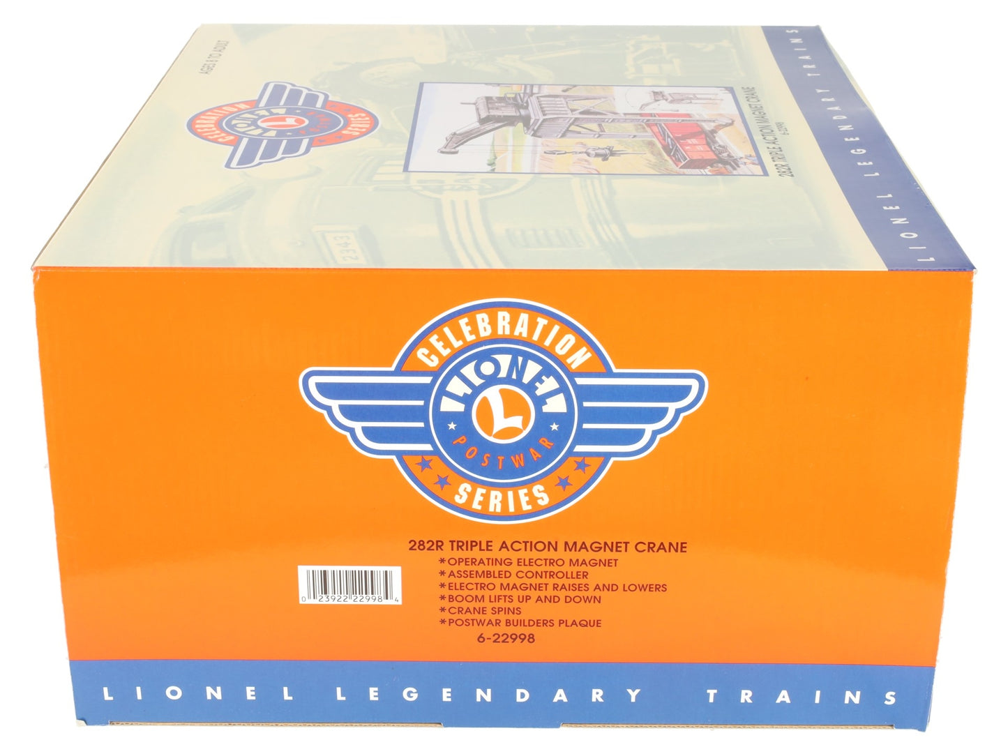 Lionel 6-22998 O PWC 282R Gantry Crane with Electromagnet LN/Box