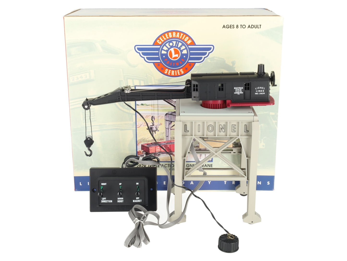 Lionel 6-22998 O PWC 282R Gantry Crane with Electromagnet LN/Box