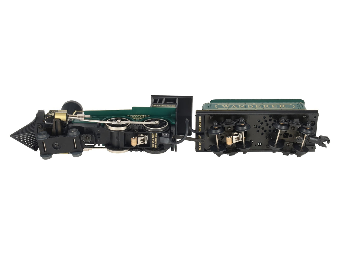 MTH 30-1155-1 O Gauge Wanderer 4-4-0 Steam Loco & Tender w/PS1 #5 LN/Box