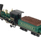 MTH 30-1155-1 O Gauge Wanderer 4-4-0 Steam Loco & Tender w/PS1 #5 LN/Box