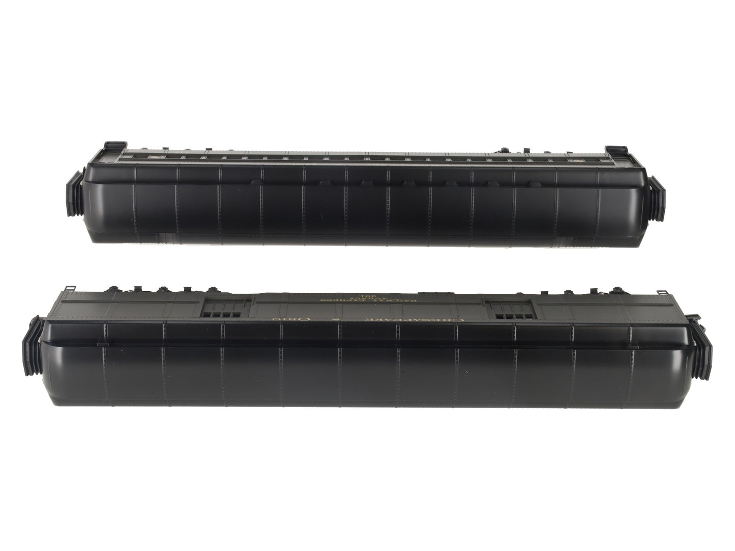 MTH 20-4484 O Gauge C&O 70' Madison Baggage/Coach Passenger Car Set (Set of 2) LN/Box