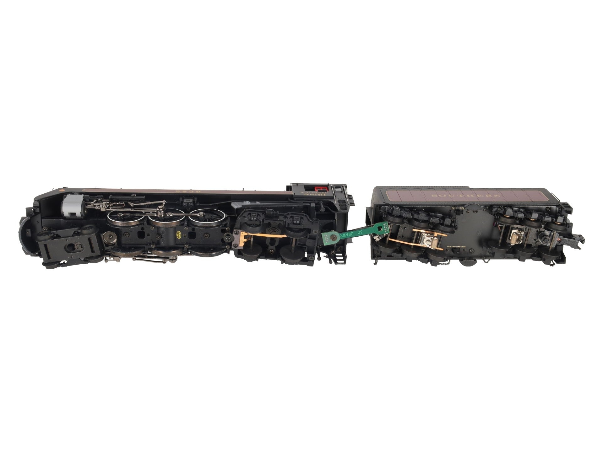 MTH 20-3314-1 O Southern 4-6-4 Royal Hudson Steam Engine w/PS2 (Hi-Rail) #2839 LN/Box