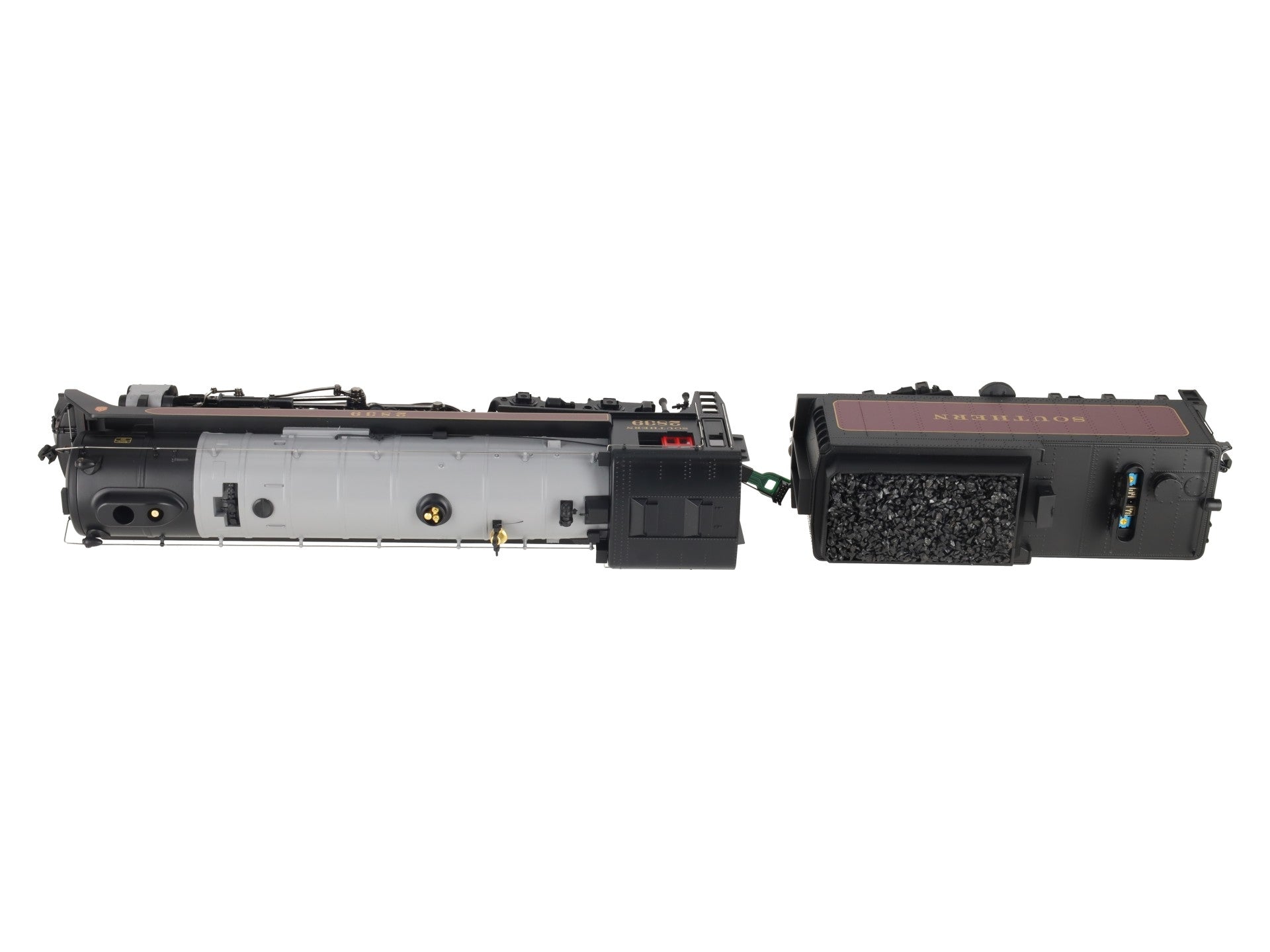 MTH 20-3314-1 O Southern 4-6-4 Royal Hudson Steam Engine w/PS2 (Hi-Rail) #2839 LN/Box