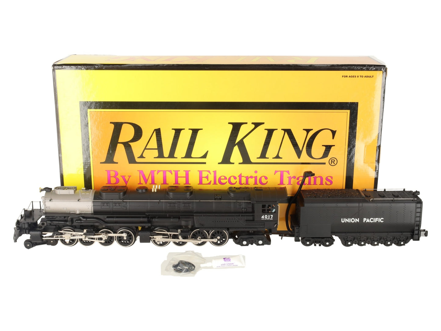 MTH 30-1287-1 O Gauge 4-8-8-4 UP Big Boy Steam Engine w/PS2 #4017 EX/Box