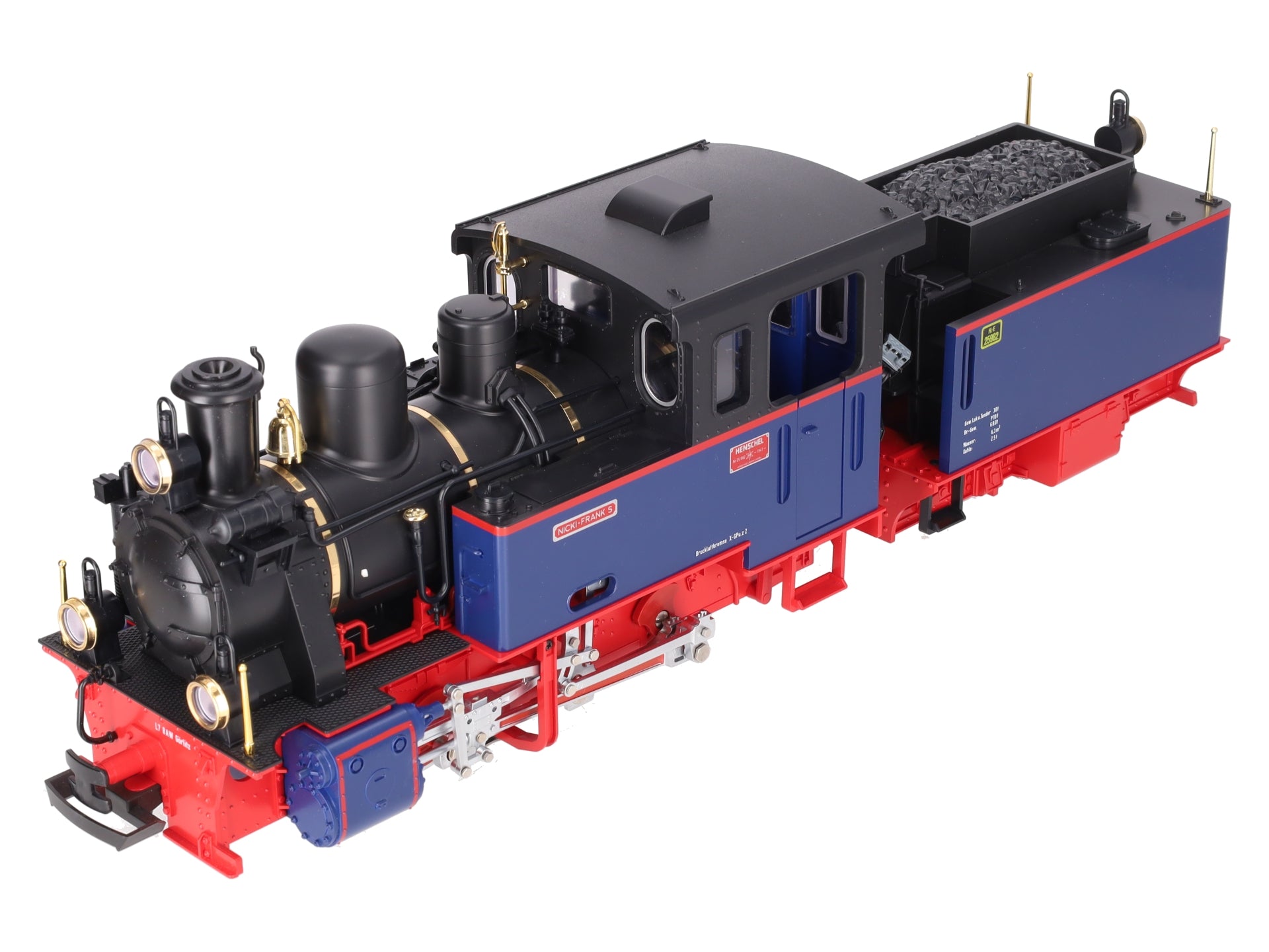 LGB 20261 G Scale Nicki Frank 0-6-0 Steam Loco & Tender EX/Box
