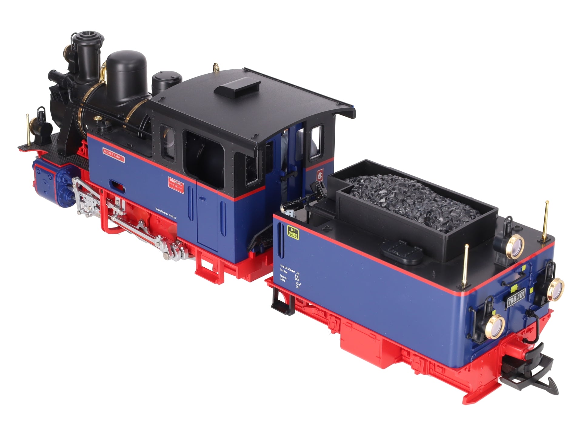 LGB 20261 G Scale Nicki Frank 0-6-0 Steam Loco & Tender EX/Box