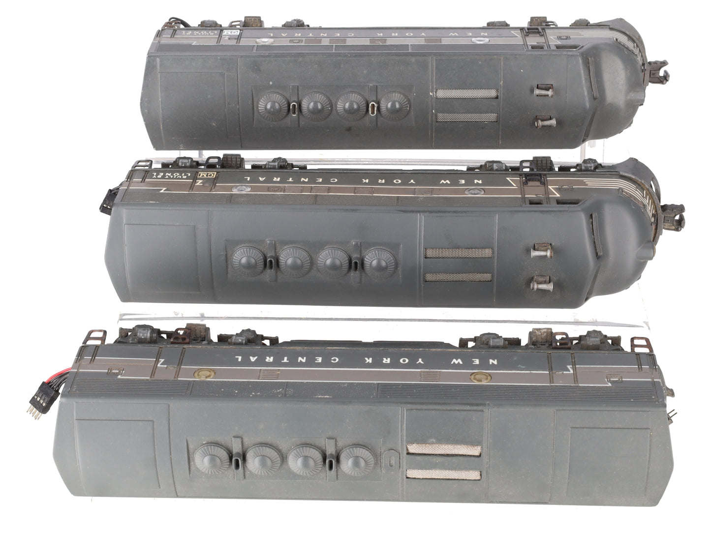 Lionel 2344 Vintage O New York Central F-3 ABA Diesel Locomotive Set VG
