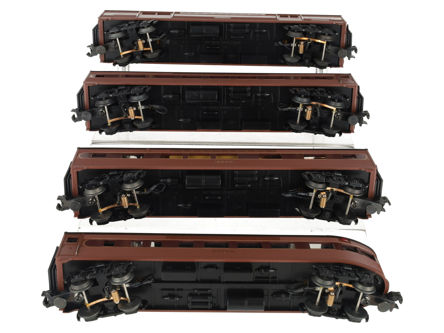 MTH 30-6104 O Pennsylvania RailKing O-27 Streamlined Passenger Set (Set of 4) LN/Box