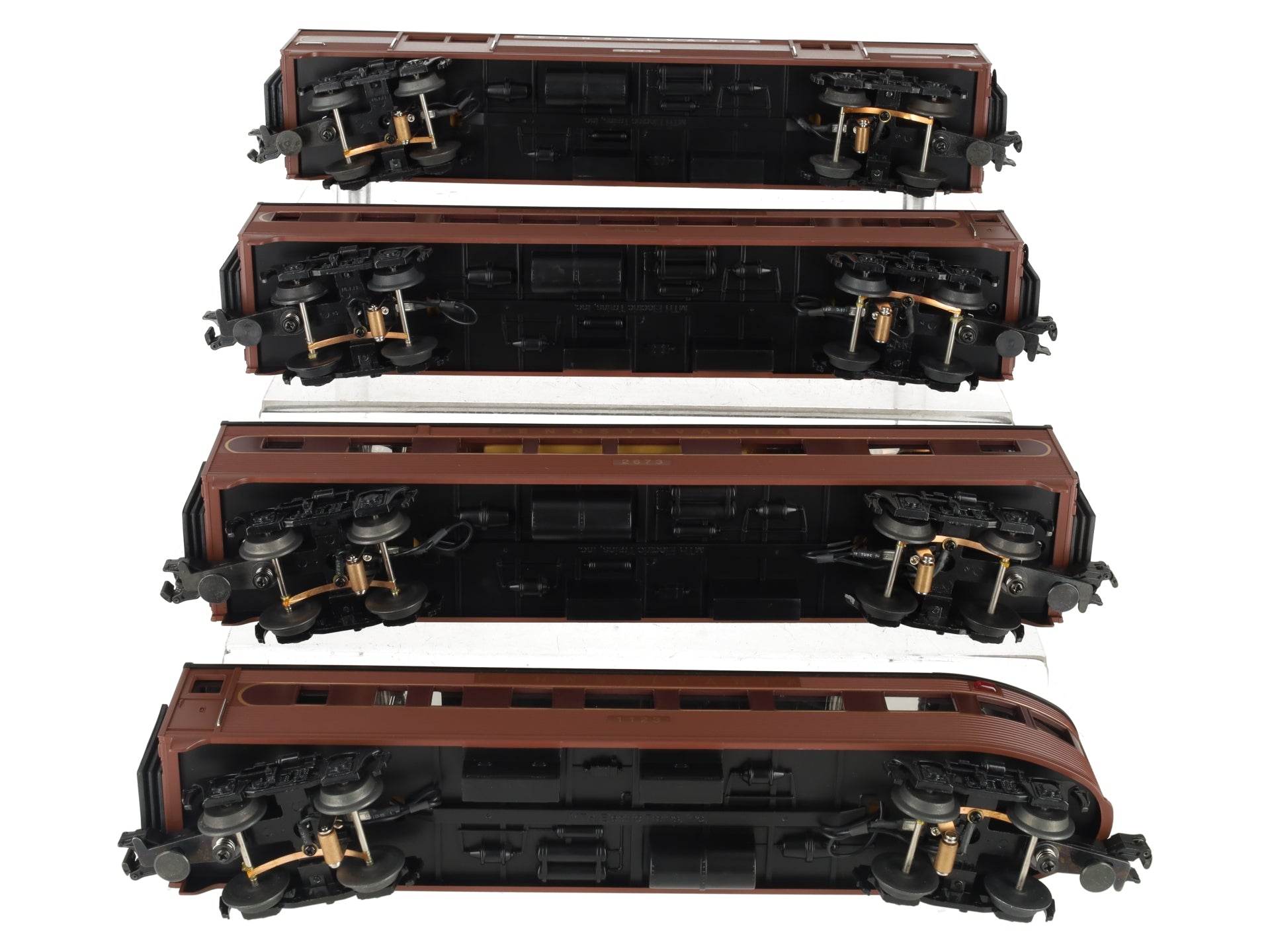 MTH 30-6104 O Pennsylvania RailKing O-27 Streamlined Passenger Set (Set of 4) LN/Box