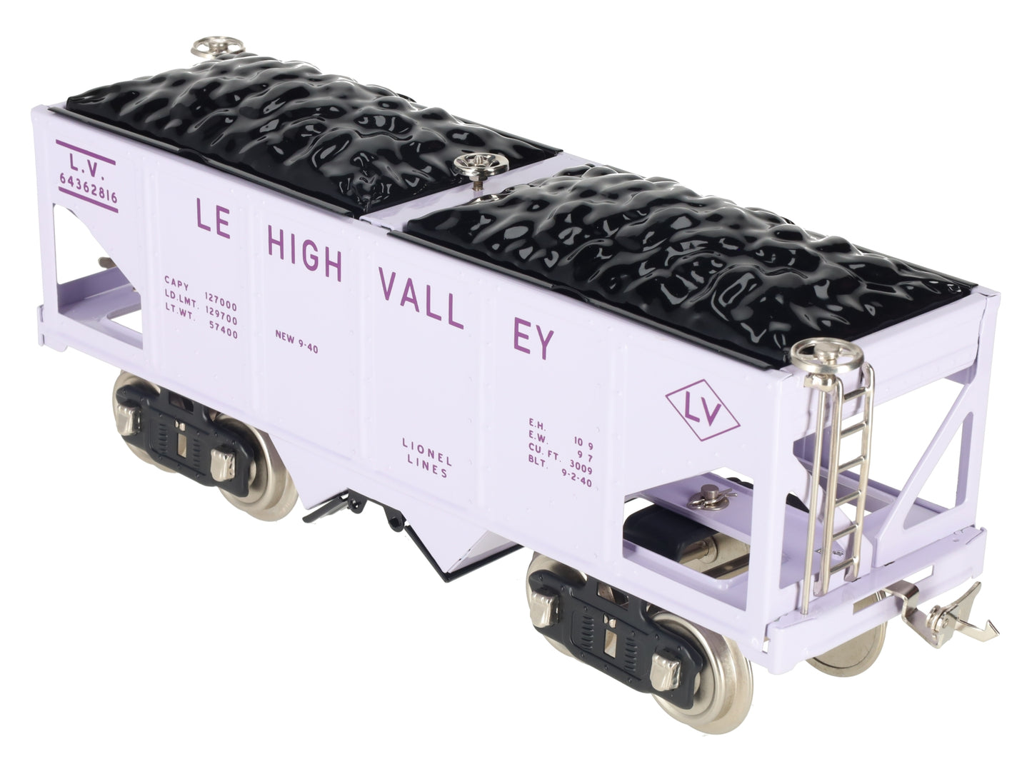Lionel 11-30158 STD Gauge Lehigh Valley Hopper LN/Box