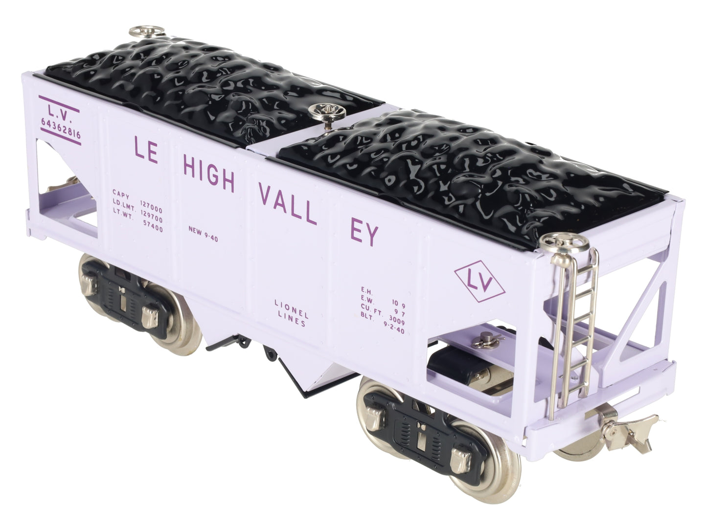 Lionel 11-30158 STD Gauge Lehigh Valley Hopper LN/Box