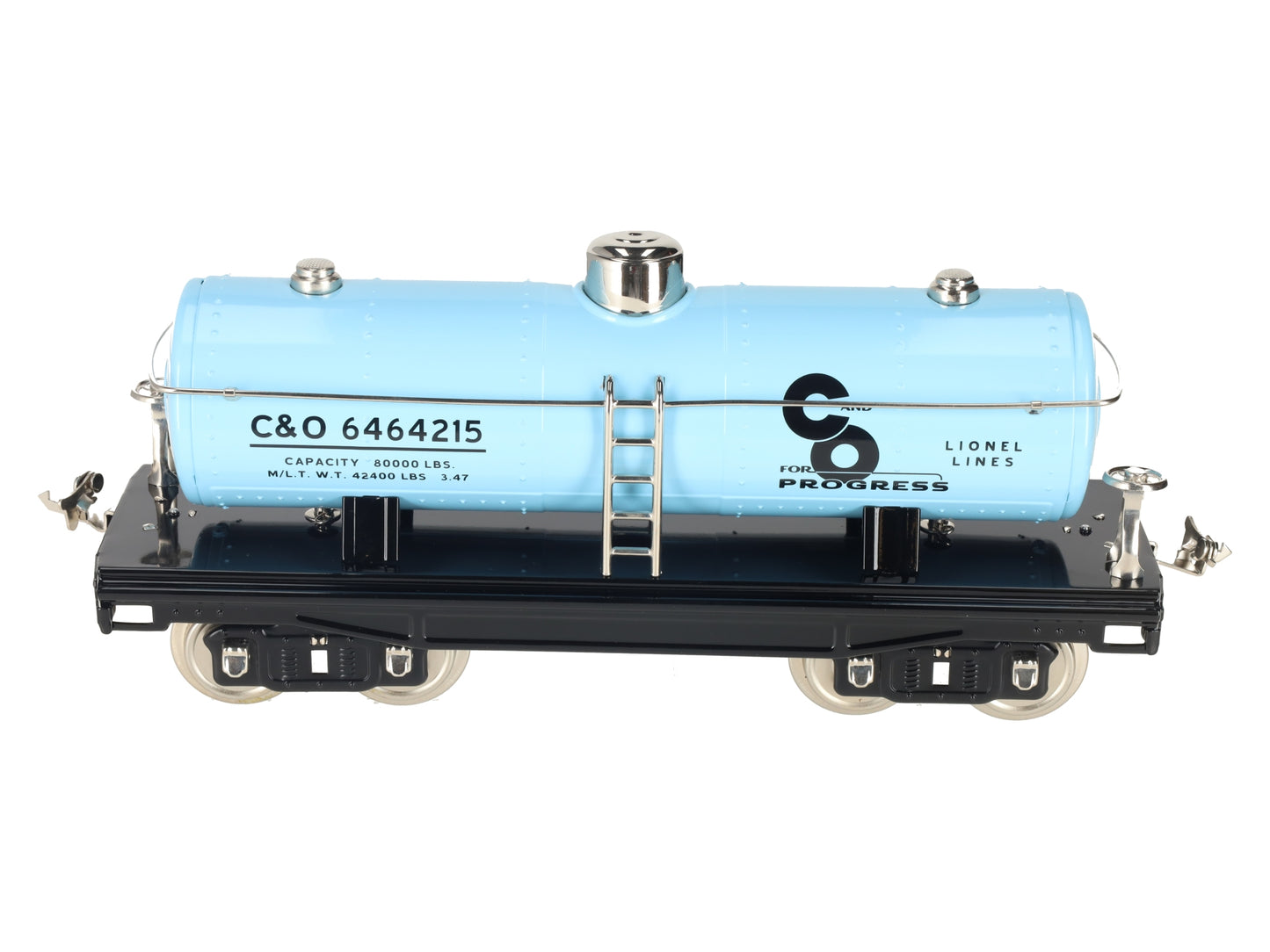MTH 11-30155 STD Gauge Chesapeake & Ohio Tank Car LN/Box