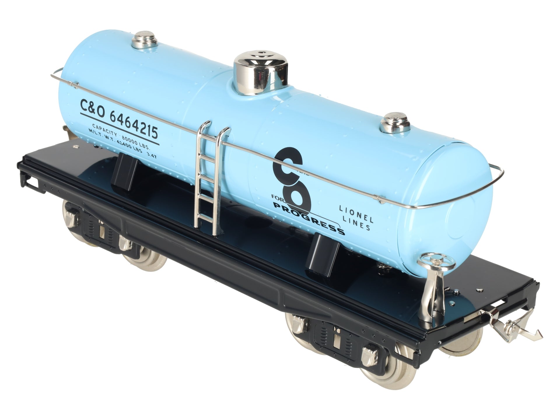 MTH 11-30155 STD Gauge Chesapeake & Ohio Tank Car LN/Box
