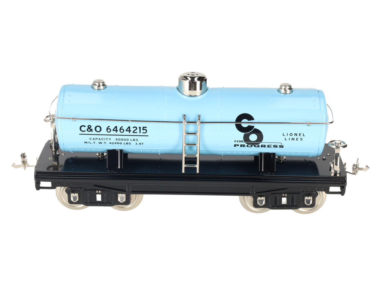 MTH 11-30155 STD Gauge Chesapeake & Ohio Tank Car LN/Box