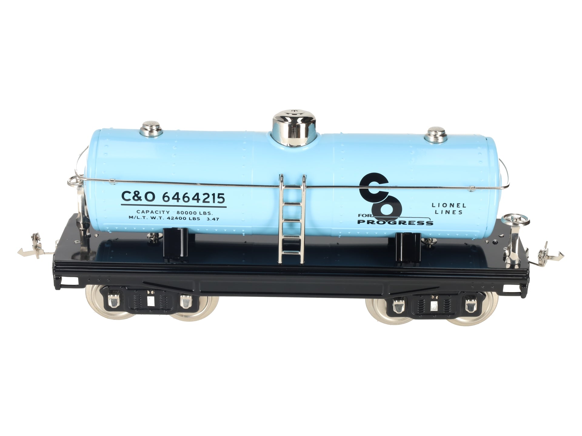 MTH 11-30155 STD Gauge Chesapeake & Ohio Tank Car LN/Box