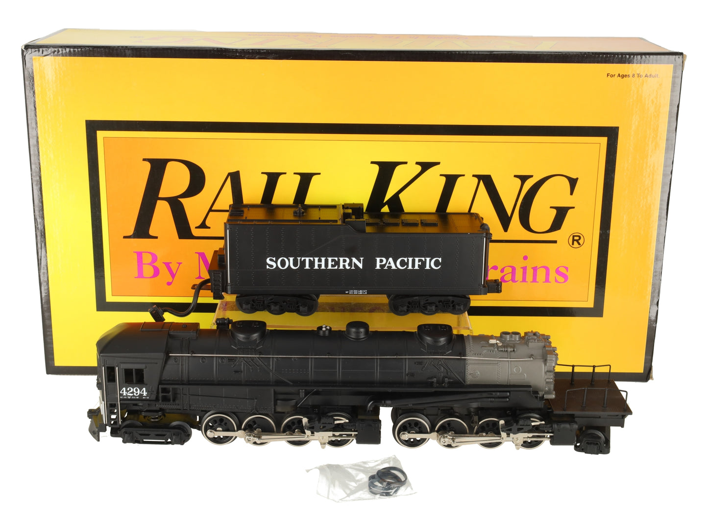 MTH 30-1144-1 O Gauge SP 4-8-8-2 Cab Forward Steam Locomotive & Tender w/PS1 LN/Box