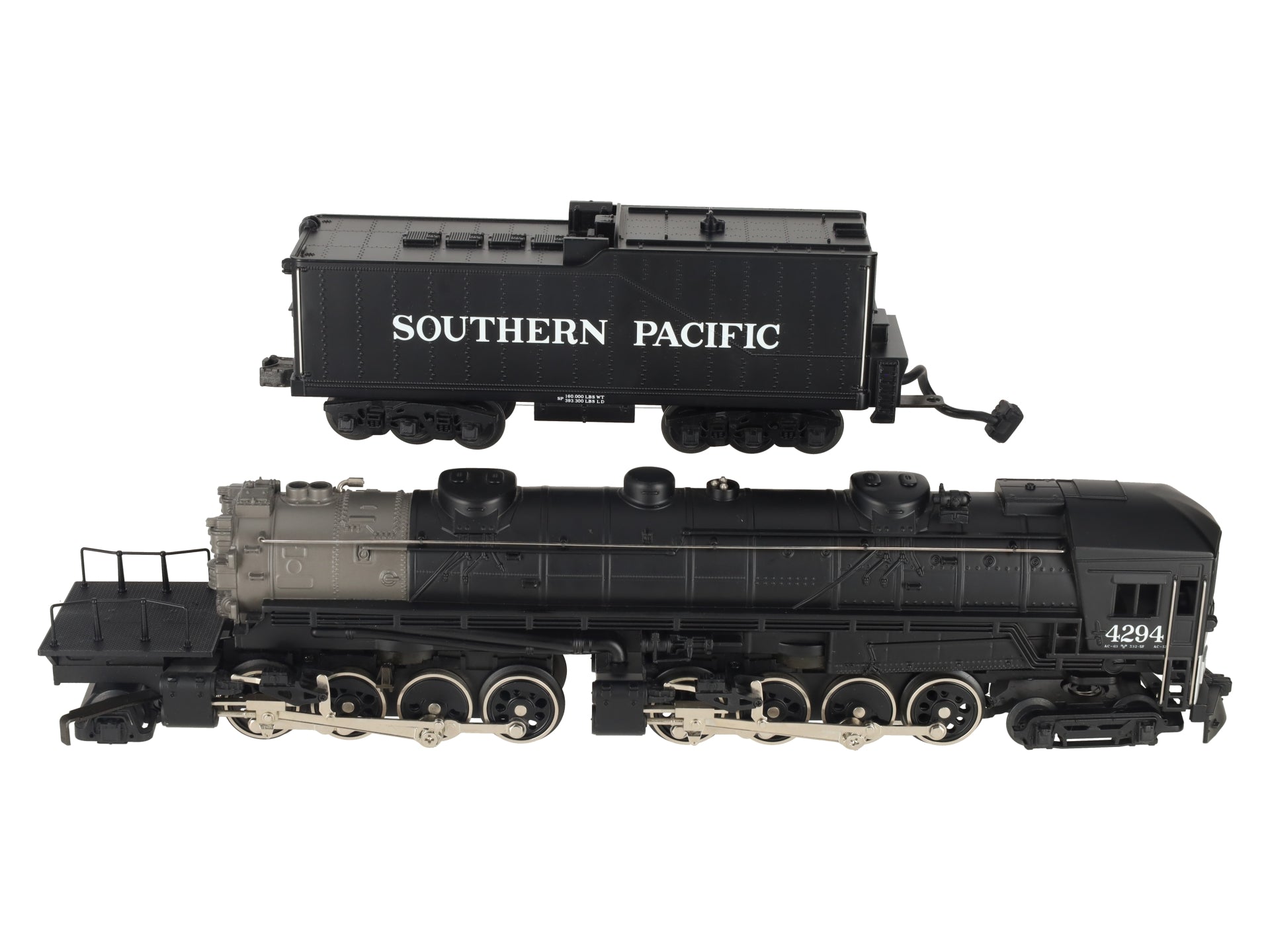 MTH 30-1144-1 O Gauge SP 4-8-8-2 Cab Forward Steam Locomotive & Tender w/PS1 LN/Box