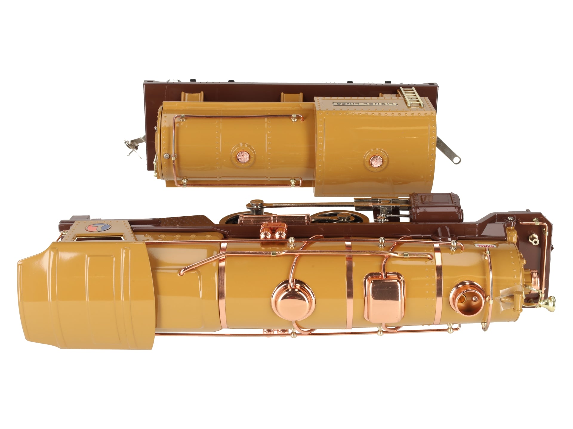 MTH 11-1034-1 Standard Gauge Lionel Two-Tone Brown 400E Steam Engine PS3 LN/Box