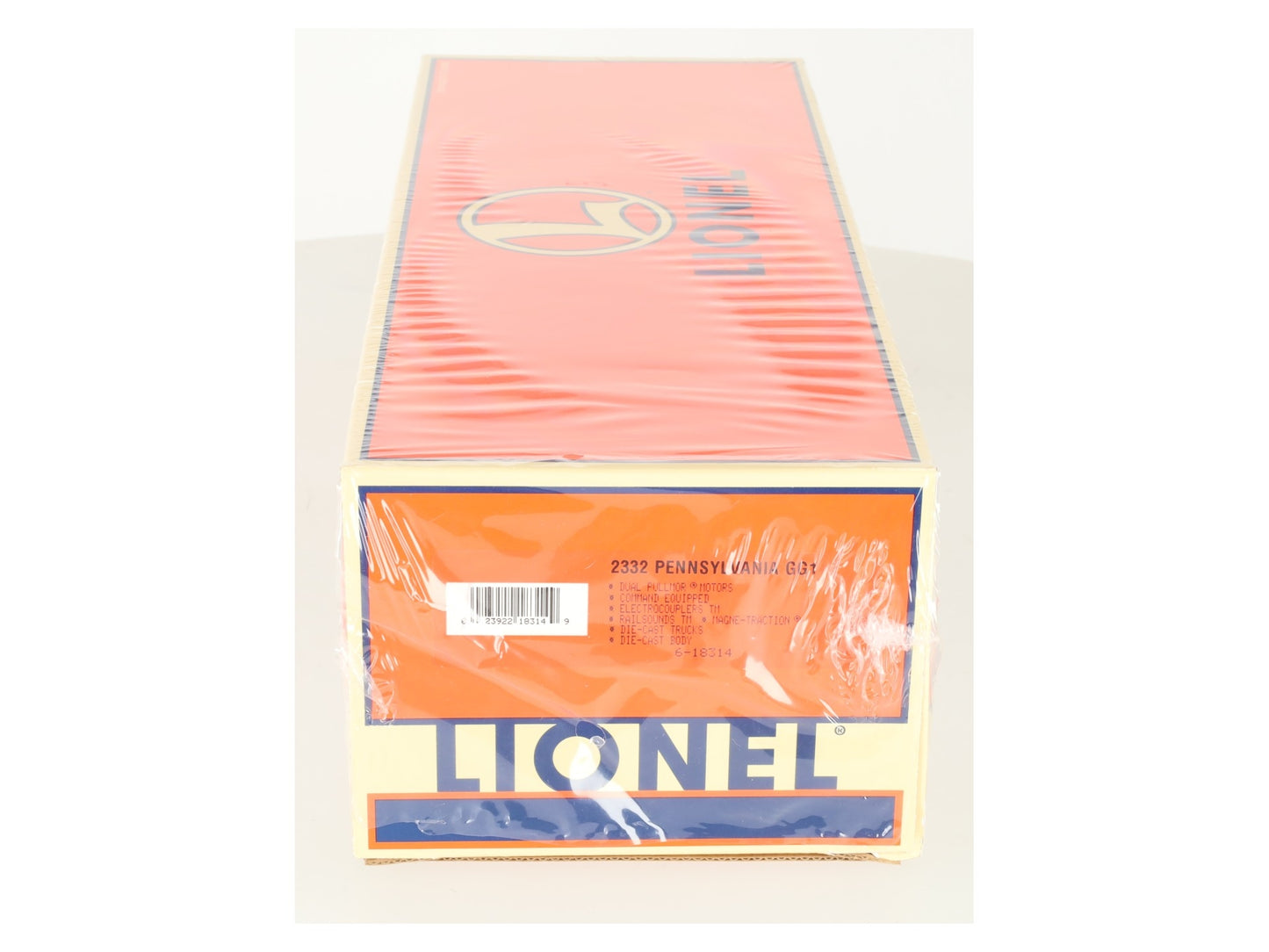 Lionel 6-18314 O Gauge Pennsylvania GG-1 Electric Locomotive #2332 EX/Box