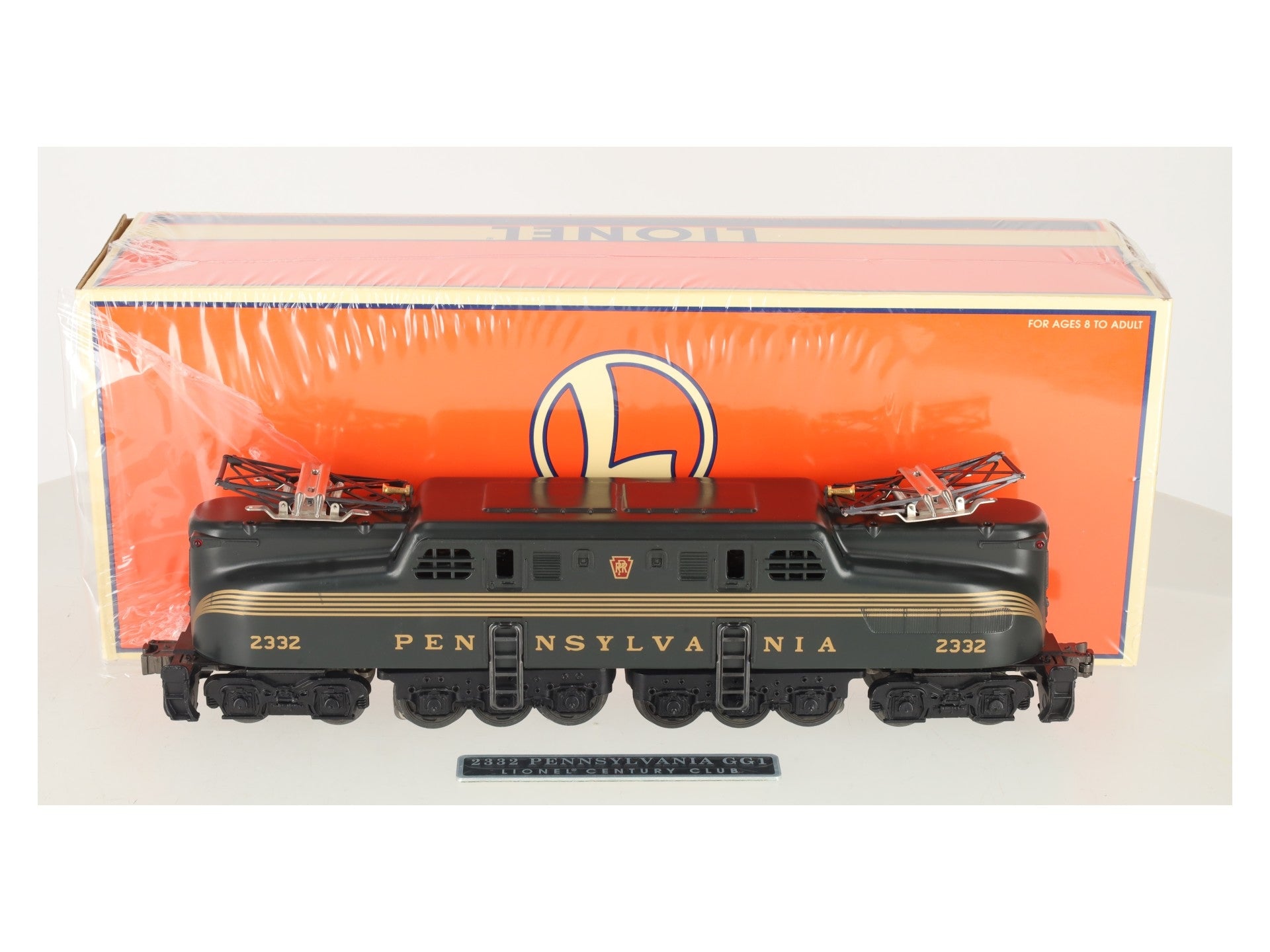 Lionel 6-18314 O Gauge Pennsylvania GG-1 Electric Locomotive #2332 EX/Box