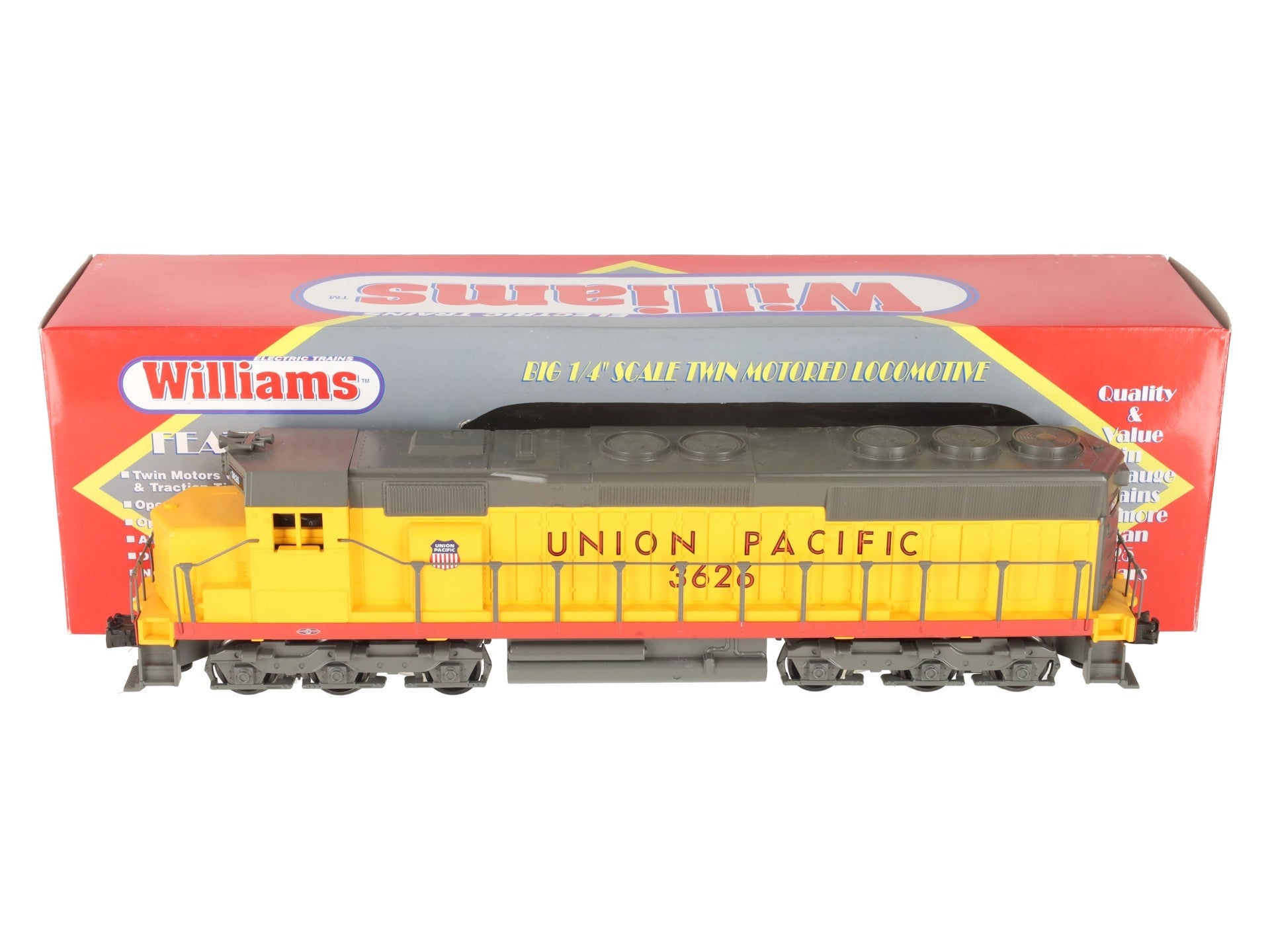 Williams O SD45-13 UP Powered Diesel Locomotive w/Horn EX/Box