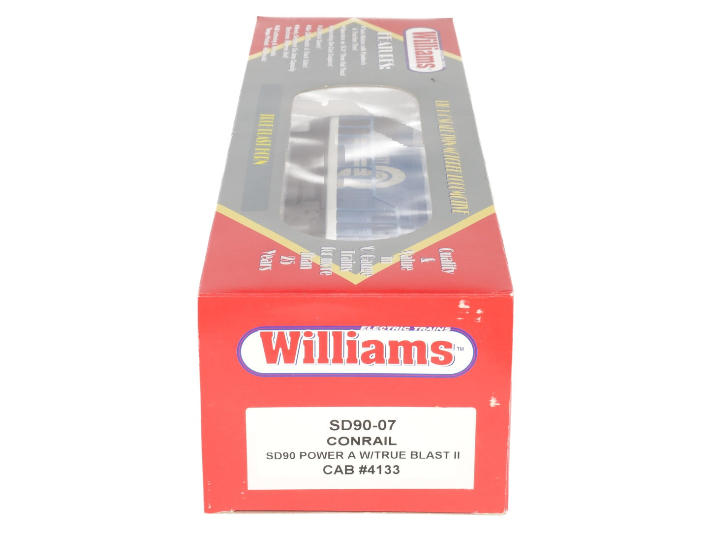 Williams SD90-07 O Conrail SD90 Power A Diesel Locomotive #4133 w/ True Blast II EX/Box