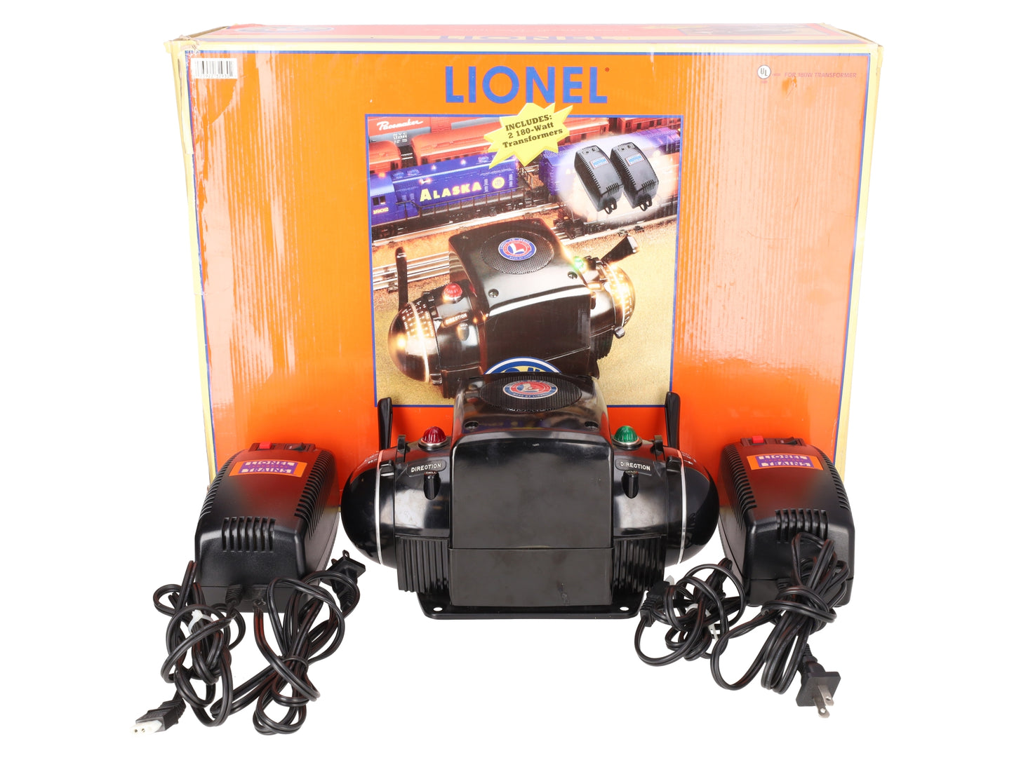 Lionel 6-32930 ZW Multi-Watt Transformer with Two 180 Watt Transformers EX/Box