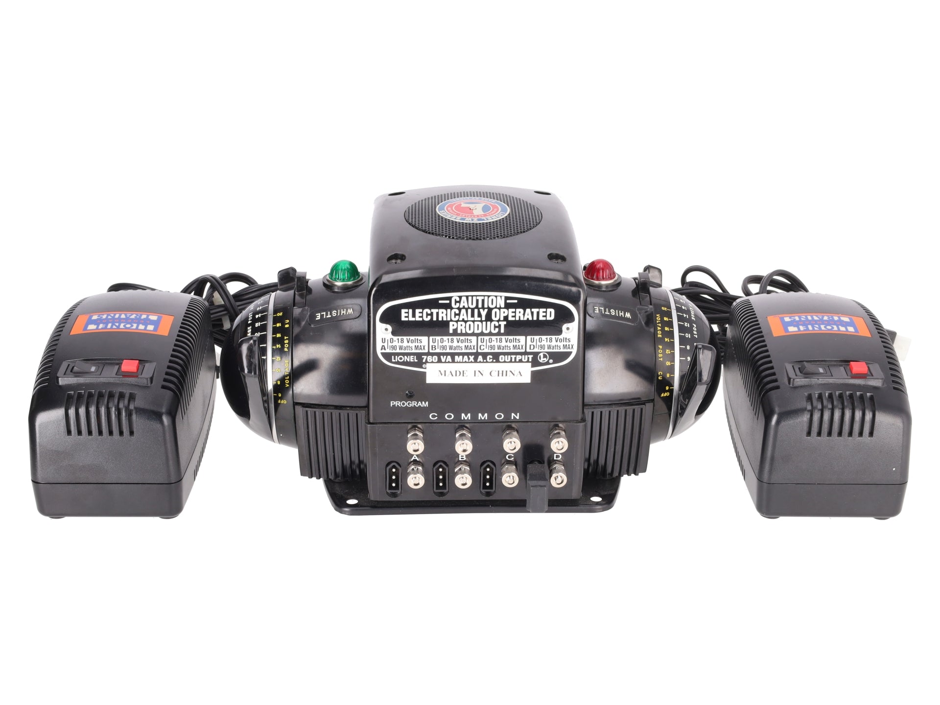 Lionel 6-32930 ZW Multi-Watt Transformer with Two 180 Watt Transformers EX/Box