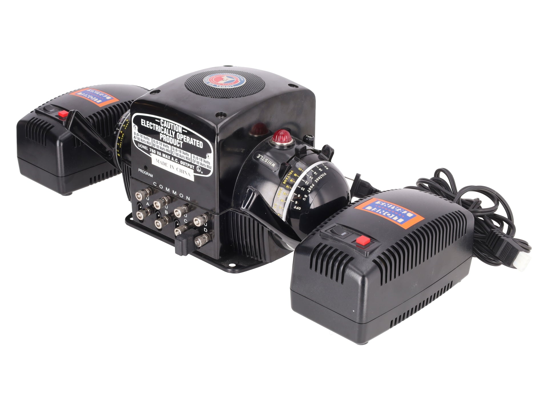 Lionel 6-32930 ZW Multi-Watt Transformer with Two 180 Watt Transformers EX/Box
