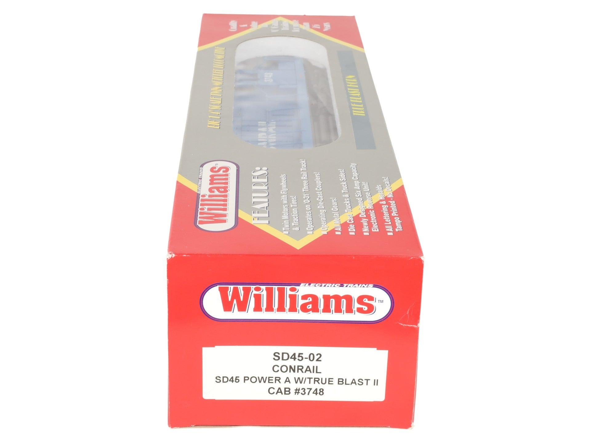 Williams SD45-02 Conrail SD-45 Power A w/True Blast II EX/Box