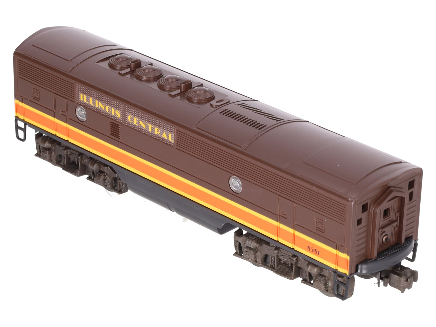 Lionel 6-8581 O Gauge Illinois Central F3 Dummy B Unit Diesel Locomotive EX/Box
