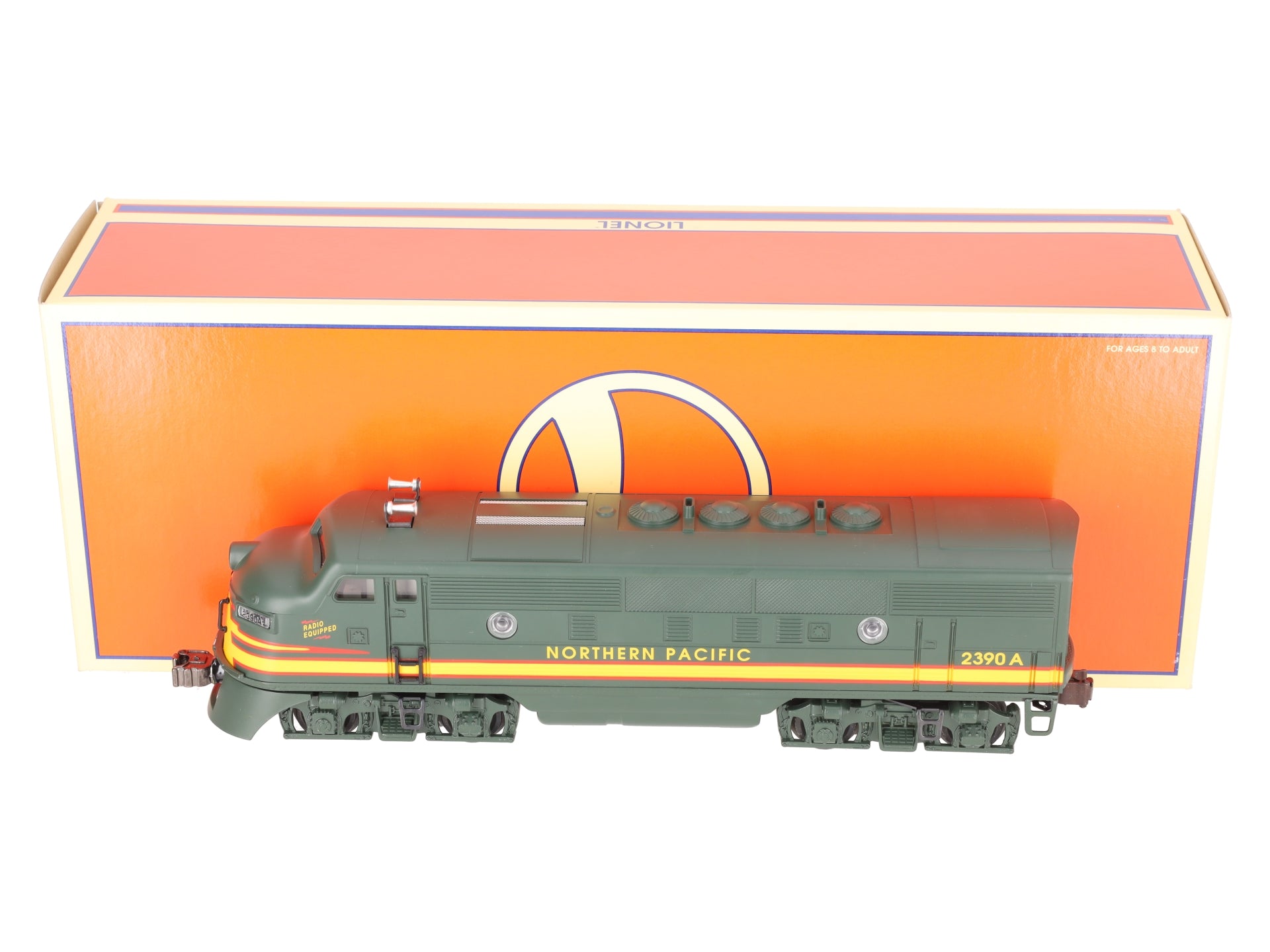 Lionel 6-18132 O Gauge Northern Pacific F-3 A Powered Diesel Locomotive #2390A EX/Box