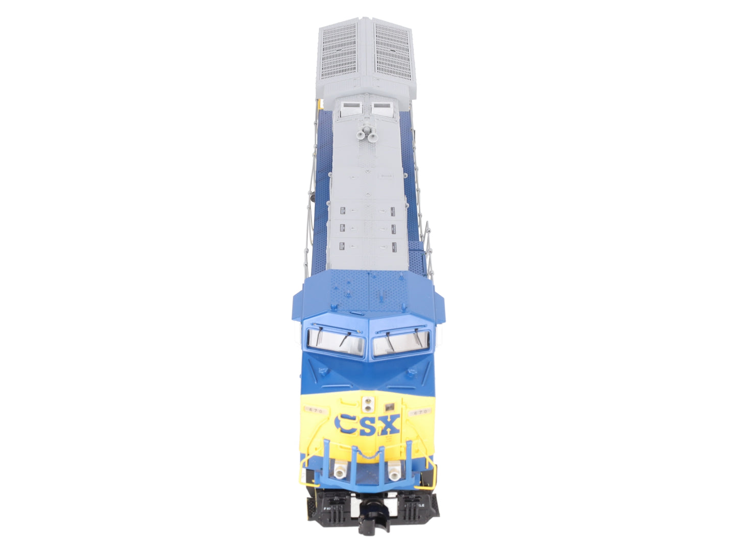 MTH 20-2266-1 O CSX AC6000 Diesel Engine w/ ProtoSound 2.0 #670 EX/Box