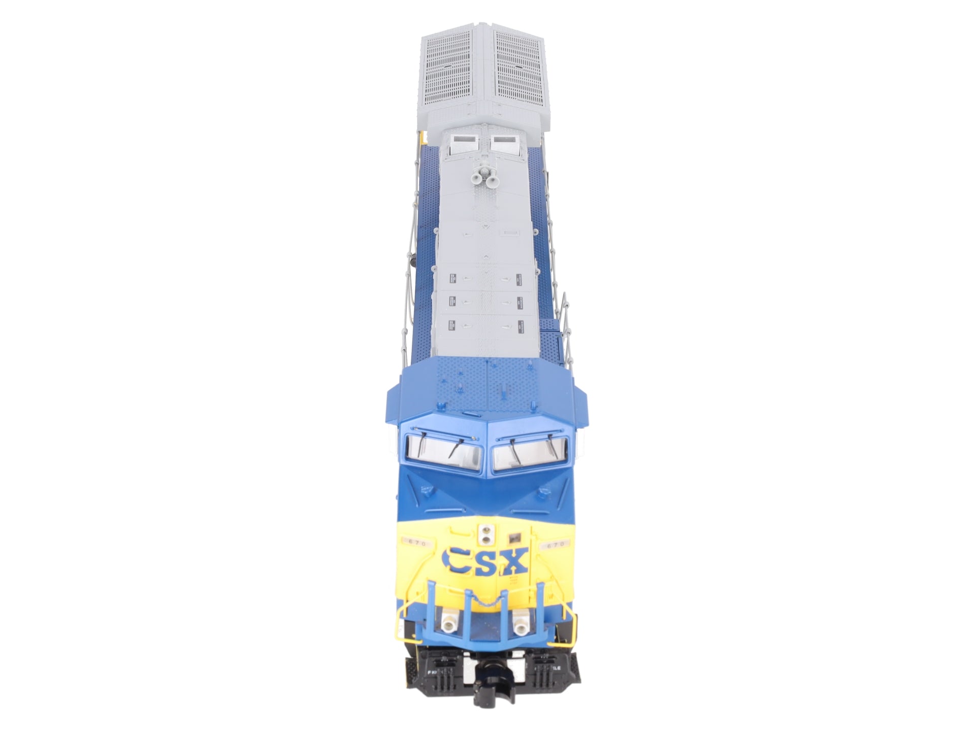 MTH 20-2266-1 O CSX AC6000 Diesel Engine w/ ProtoSound 2.0 #670 EX/Box