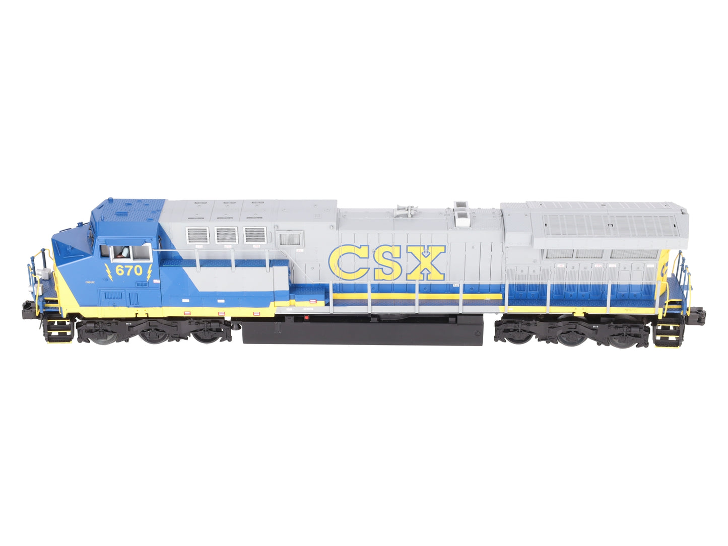 MTH 20-2266-1 O CSX AC6000 Diesel Engine w/ ProtoSound 2.0 #670 EX/Box