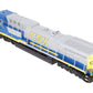 MTH 20-2266-1 O CSX AC6000 Diesel Engine w/ ProtoSound 2.0 #670 EX/Box