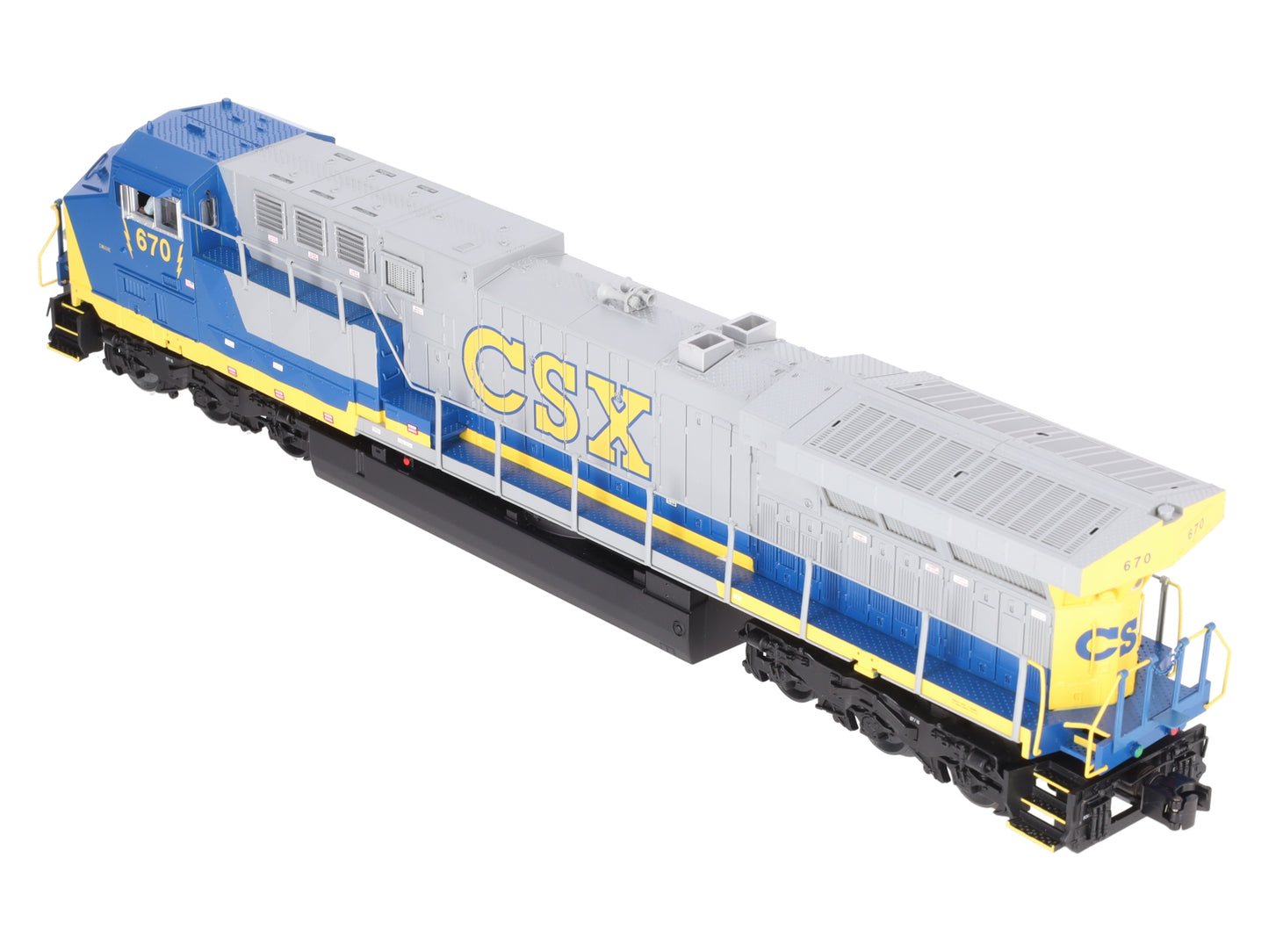 MTH 20-2266-1 O CSX AC6000 Diesel Engine w/ ProtoSound 2.0 #670 EX/Box