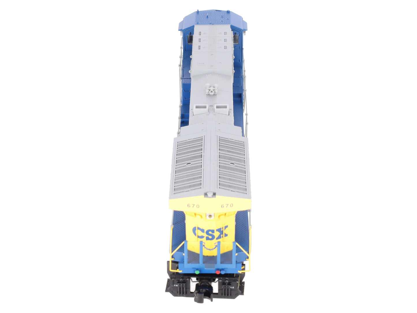 MTH 20-2266-1 O CSX AC6000 Diesel Engine w/ ProtoSound 2.0 #670 EX/Box